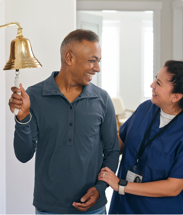 Patient and doctor consulting